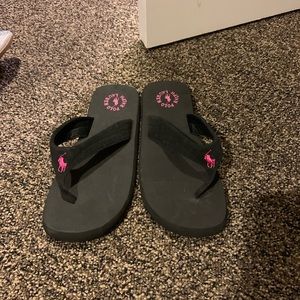 Polo flip flops